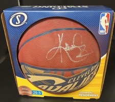KYRIE IRVING AUTOGRAPHED CLEVELAND CAVALIERS BASKETBALL SPALDING 29.5"