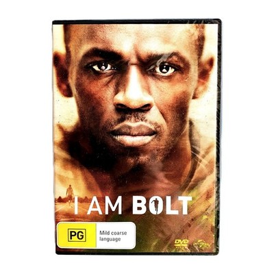 I Am Bolt DVD 2016 Sports Documentary, Usain Bolt, Sprinter, Region 2/4/5 