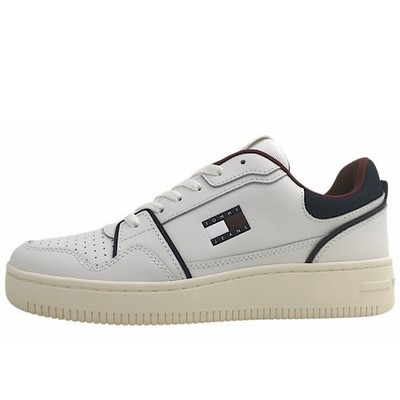 Tommy Hilfiger TJM Retro Basket Herren Sneaker in Weiß