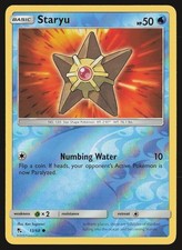 Hidden Fates Staryu #13/68 Reverse Holo Pokemon Card