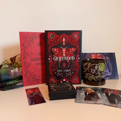 Fairyloot YA April 2026 - The Gravewood by Kelly Andrew - Full Box with Items