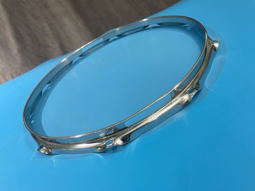 Ludwig 60s 70s Vintage 14” Snare Drum Hoop 10 Lug Supraphonic Vistalite