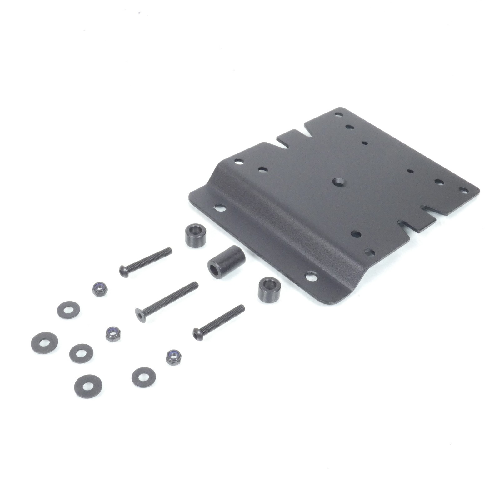 Support top case Shad pour Piaggio Fly 125 - Fixation arrière noire neuve