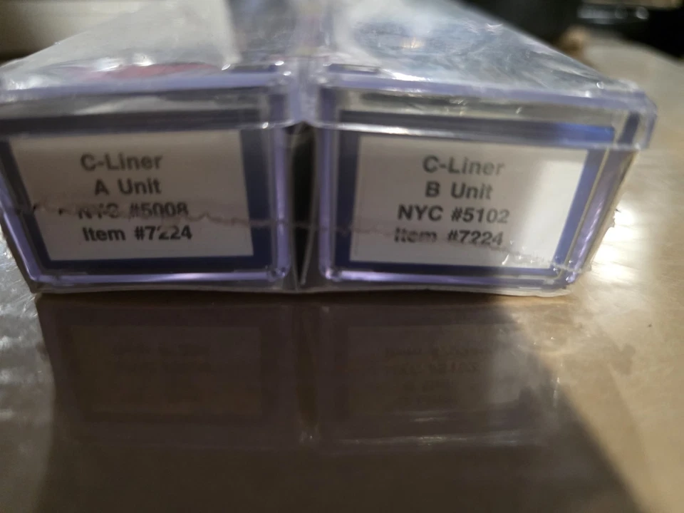 Life Like Trains N Scale 7224 Diesel Loco Set C-Liner A&B NYC 5008 & 5102 Sealed - Image 4 of 4