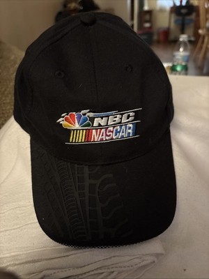 NASCAR NBC TV  Hat Sports Man Blue Adjustable Strap Baseball Cap