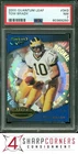 2000 QUANTUM LEAF #343 TOM BRADY RC ROOKIE PATRIOTS PSA 7