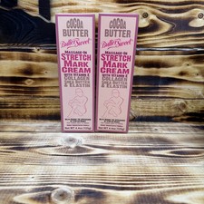 SET of 2- Butter Sweet Cocoa Butter Stretch Mark Cream w/ Vitamin E Collagen