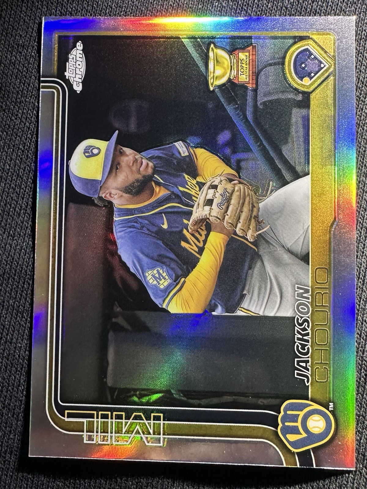 2025 Topps Chrome - Image Variation Jackson Chourio #262