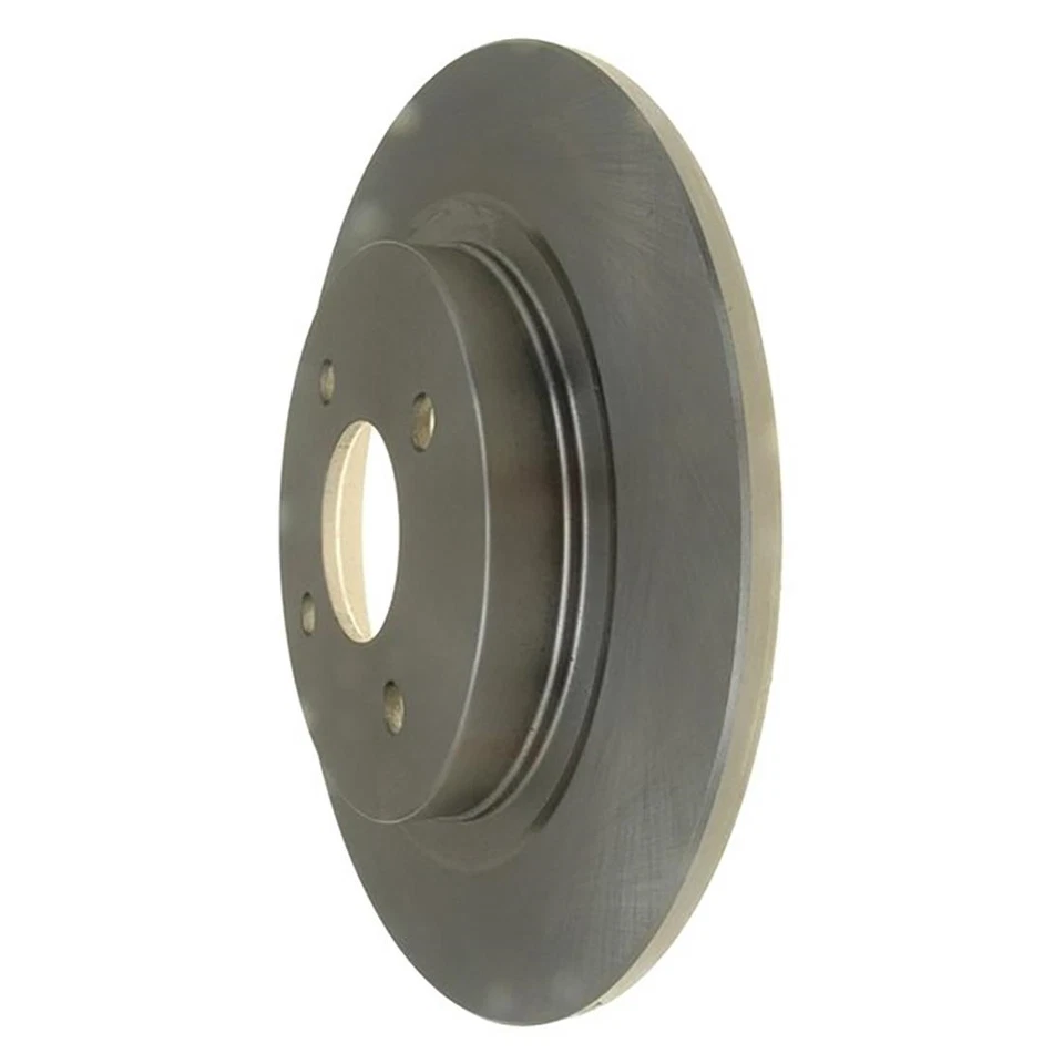 Rotores de freio traseiros + pastilhas de freio metálicas e ferragens para 2002-2004 Ford Focus - Imagem 3 de 4