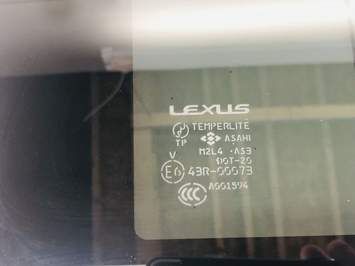 06-15 LEXUS RX400H UPPER OVERHEAD ROOF SUNROOF MOONROOF GLASS OEM #7 - Picture 12 of 16