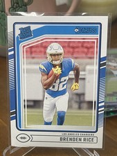BRENDEN RICE #382 2024 PANINI DONRUSS CHARGERS ROOKIE RC USC TROJANS SEE STORE