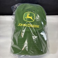 John Deere Yellow on Green Hat Cap Strapback Youth Free Shipping