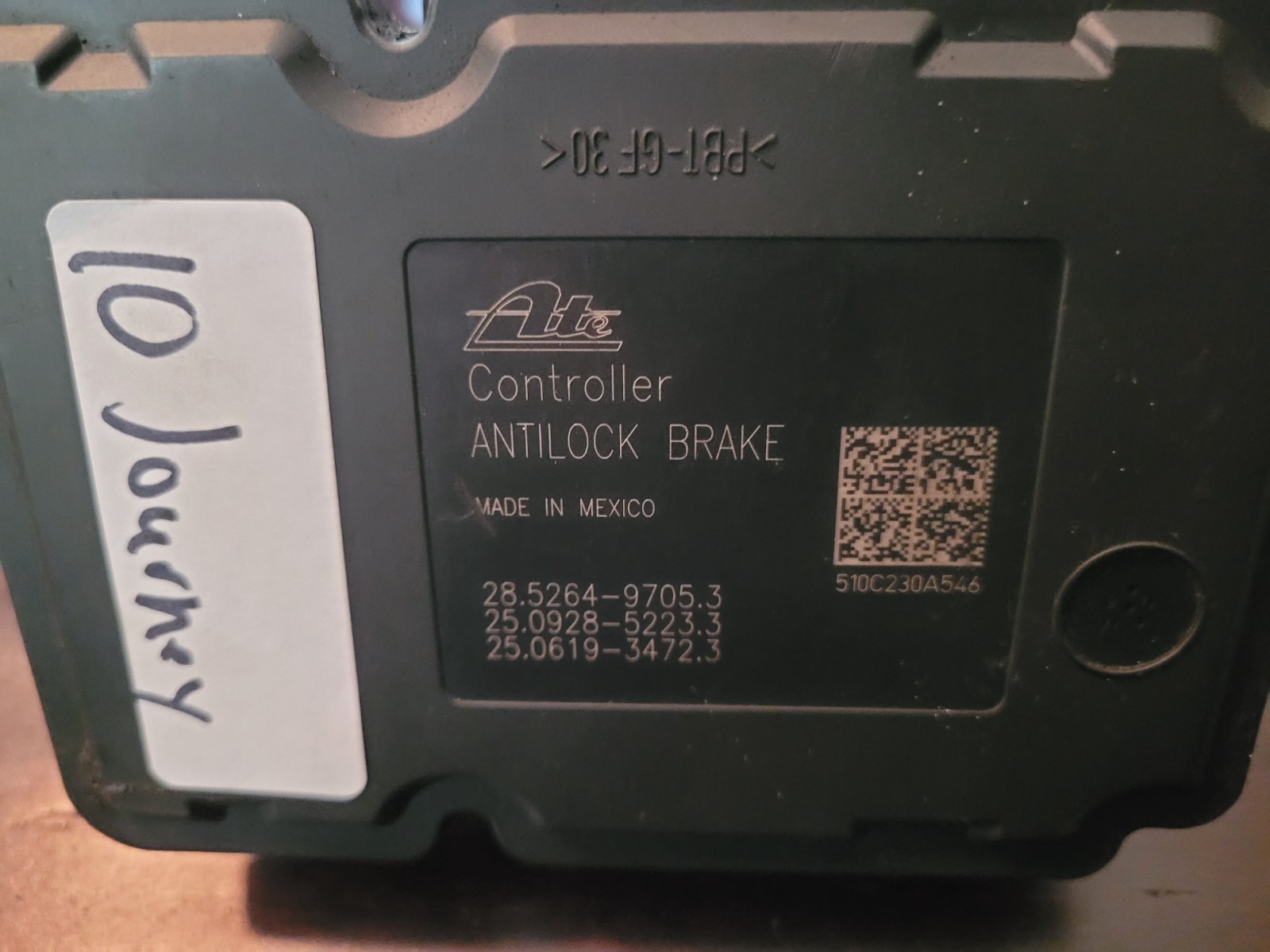 USED 2010 Dodge Journey ABS Control Module ONLY (28.5264-9705.3)