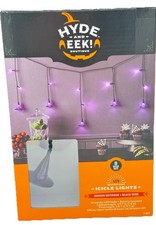 Hyde Eek 20 Ct Witch Plastic Hats Purple LED String Lights Halloween 2025