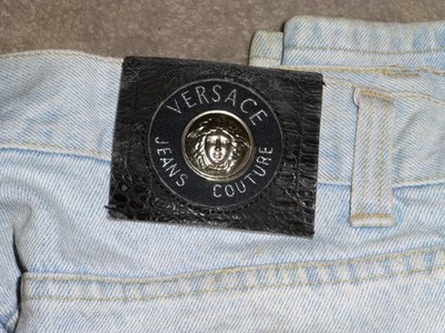Versace Jeans Couture Authentic Orginal Men s 100% Cotton Blue Denim Jeans Medus
