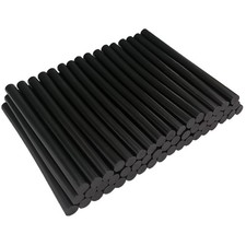 50 Pcs Hot Melt Glue Sticks 100mm x 7mm Black Adhesive for Hot Glue Gun UK 0.21 per stick