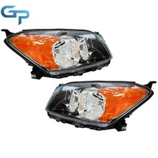 Headlight For Toyota Rav4 Sport 2009 2010 2011 2012 Halogen Black Housing LH+RH