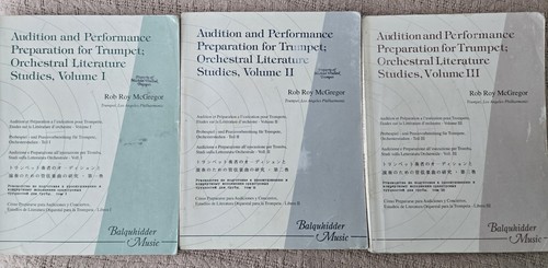 Audition and Performance Preparation for Trumpet Orchestral Literature Studies