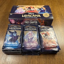 Opened Disney Lorcana: The First Chapter Booster Box - 19 Packs