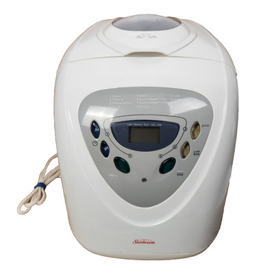 Sunbeam Programmable Bread Maker Machine Model 5891 Automatic White 