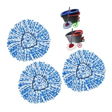 Spin Mop Head Replacements Compatible with Ocedar RinseClean 2 Tank System,Mo...