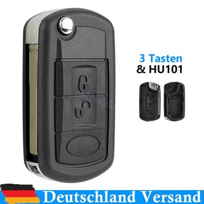 KLAPP SCHLÜSSEL GEHÄUSE 3 TASTEN FÜR LAND ROVER DISCOVERY 3 RANGE ROVER SPORT