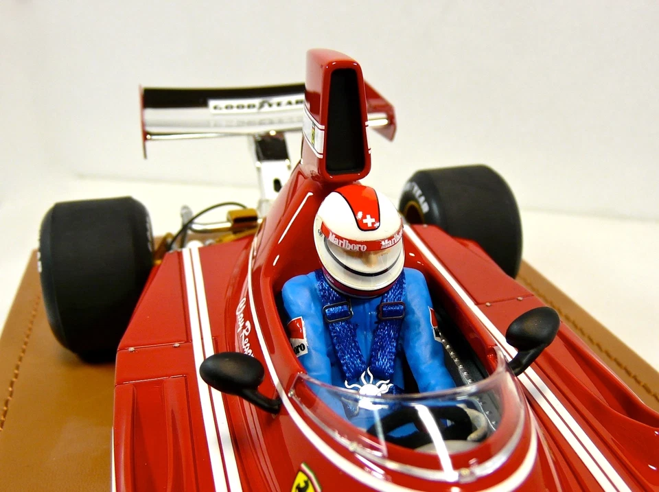 FERRARI 312 B3  F1 German GP 1974 Regazzoni WINNER   LTD TECNOMODEL 1:18 - Immagine 2 di 4