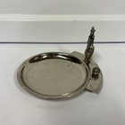 Vintage GOLF BAG Trinket Coin Tray Pewter & Stainless Steel  Used Condition — photo 2