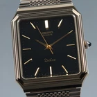 Vintage [MINT] 1982 SEIKO DOLCE 5931-5490 NSAG Quartz Men's Watch From JAPAN