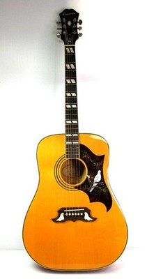 Epiphone Dove Acoustic Guitar - Used, YR-54096, Scratches, Plays Well