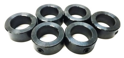 Climax Black Oxide Plated Steel Metric Set Screw Collar MC-20 [Lot of 6] NOS