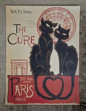 The Cure Poster PARIS Rock En Seine 2026 Official Show Edition Print, NUMBERED