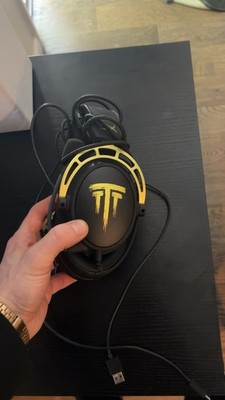 HyperX Cloud Alpha TimTheTatman Edition Over-Ear Gaming Headset - Black/Yellow