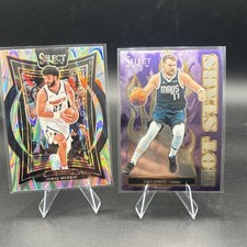 Panini Select Basketball Prizm Hot Stars 2023-24 Card Lot Murray Dončić