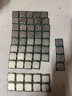 Intel Core i5-2400 | i5-2500 | i3/i5 4th Gen CPU Processor Lot of 53