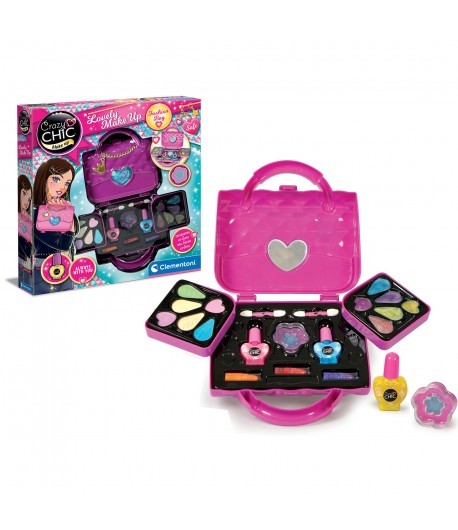 Clementoni - crazy chic - lovely make up bag - trousse bambine - Immagine 3