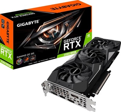 GIGABYTE GeForce RTX 2060 Super Gaming OC X3 8GB GDDR6 Grafikkarte