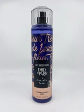bath and body works LAVENDER LUXE Fragrance Mist 8 Oz New!