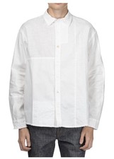 Kapital Patchwork Button Up Shirt White Size 3