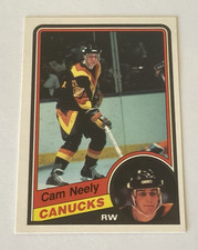 1984 O-Pee-Chee Cam Neely #327 Rookie Single Card Vintage NHL Hockey NM. rookie card picture