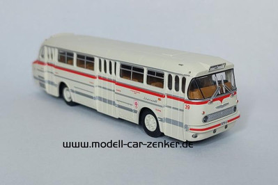 Brekina MCZ Stadtbus Ikarus 66 VE Nahverkehr Halle Wagen 39