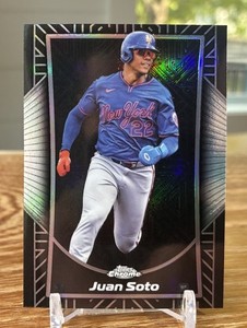Juan Soto 2025 Topps Chrome #SE-5 Shadow Etch Price Guide - Sports