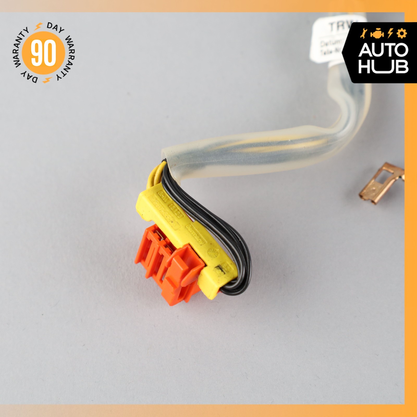 08-18 Bentley Continental GTC GT Steering Wheel Driver Airbag Wiring Harness 19k