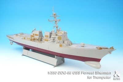 1/350 Tetra Model #SE35002 Forrest Sherman DDG-98 Etching Parts for Trumpeter