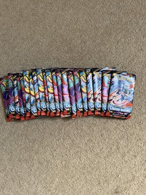 Pokemon TCG Mega Chaos Rising x 21 Booster Packs Neu & Sealed *Schneller Versand*  