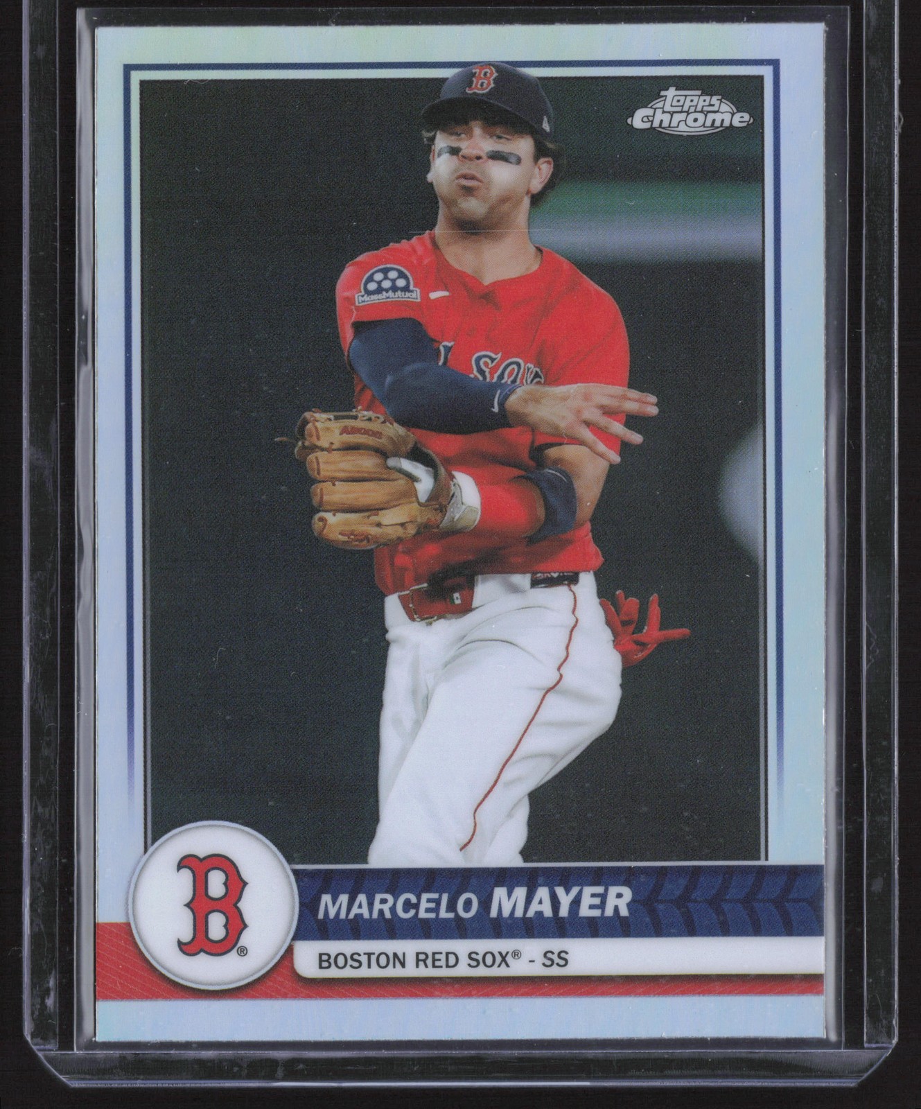 2026 Topps #73 Marcelo Mayer Flagship Collection Chrome Boston Red Sox