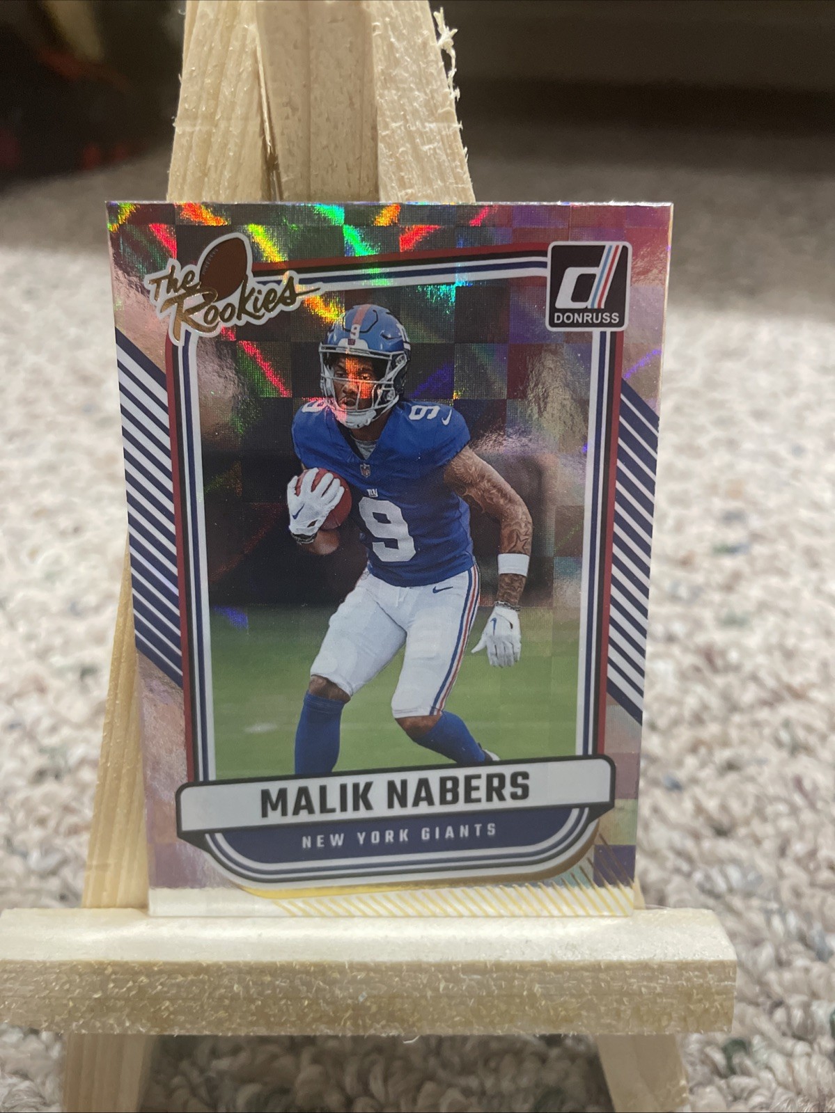 2024 Panini Donruss - The Rookies Malik Nabers #TR-34 (RC)