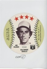 1977 MSA Discs Chilly Willee Frozen Drinks Jim Palmer HOF 7m3
