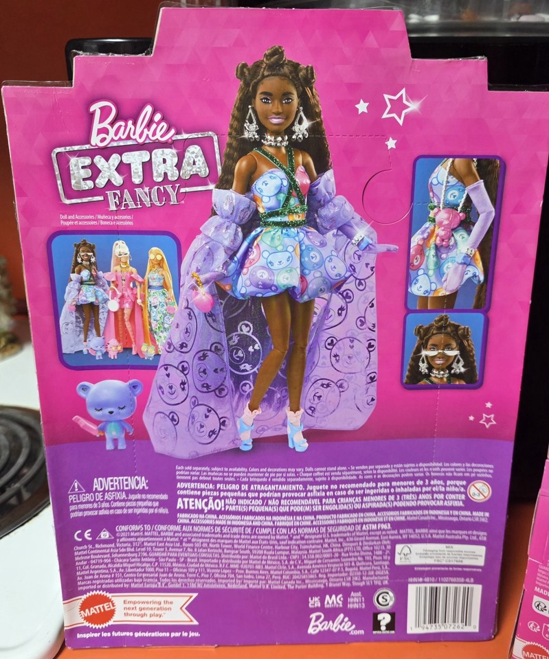 Barbie Extra Fancy Çiçekli Kostümlü Bebek HHN14