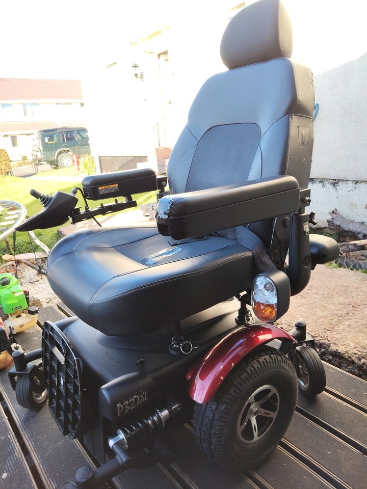 Rascal P327 XL Electric Powerchair. 20 Mile Range Good Condition | eBay UK